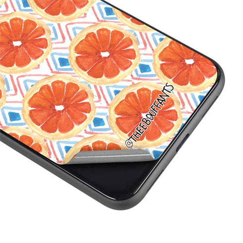 Bouffants and Broken Hearts Citrus Geo Google Pixel 4 XL Skin